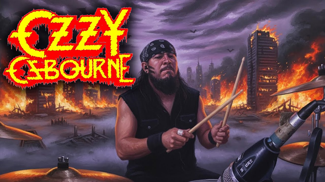 Ozzy Osbourne - Full Tribute Drum Cam | Isolated Drums