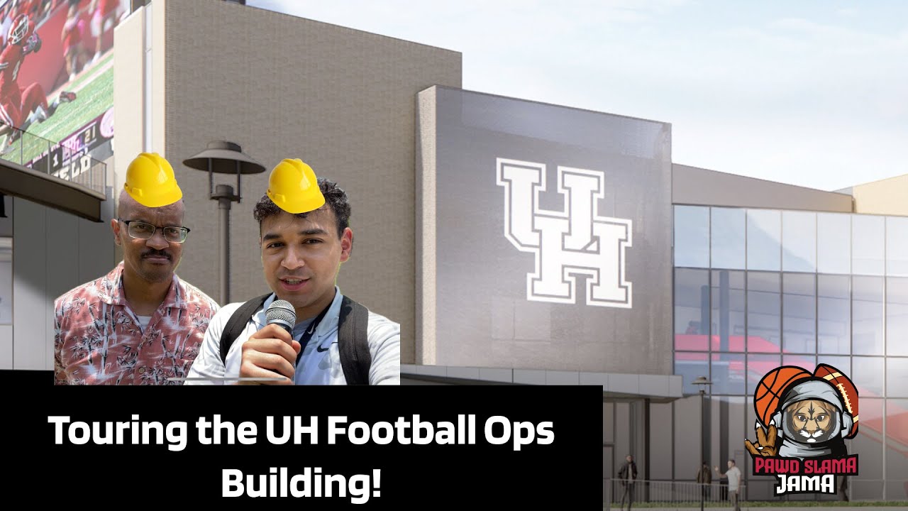 Taking a tour of the Houston Cougars Football new Operations Facility Building!