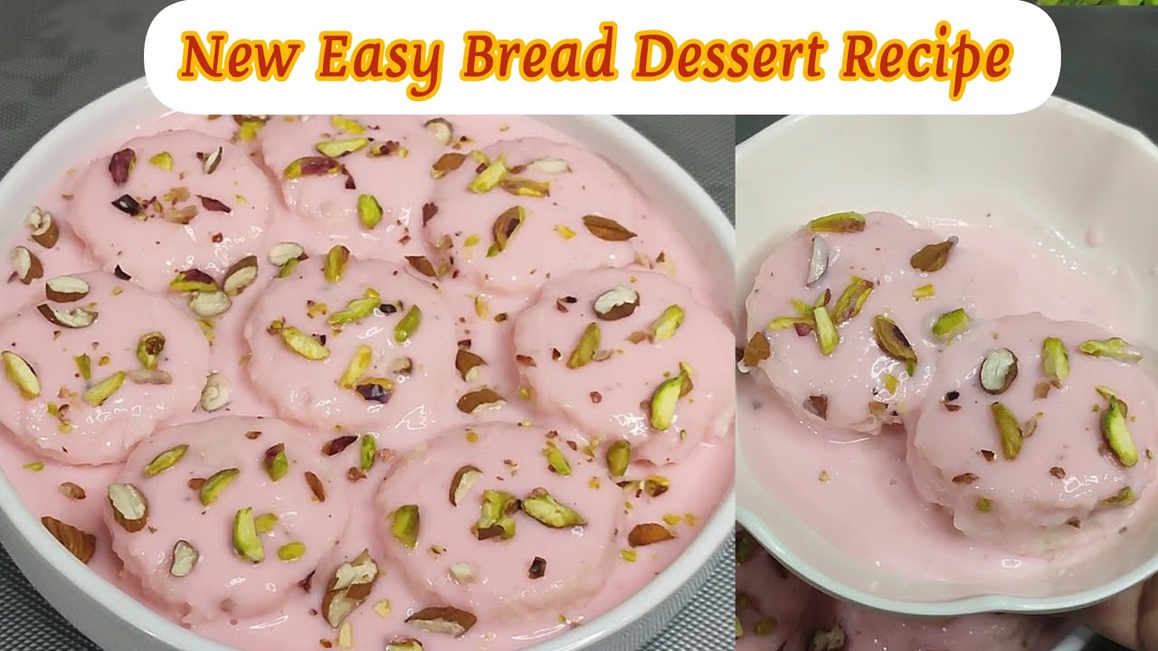 Eid Special Bread Dessert Recipe |Milk Bread Dessert Recipe |Iftar & Eid Dessert |Sweet Dish Recipes