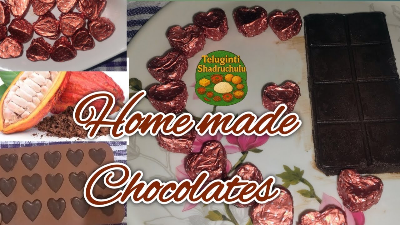 homemade chocolates# కోకో పౌడర్ తో  హెల్తీగా ఇంట్లోనే sugarless చాక్లెట్స్ నీ చాలా ఈజీగా చేసేయొచ్చు 