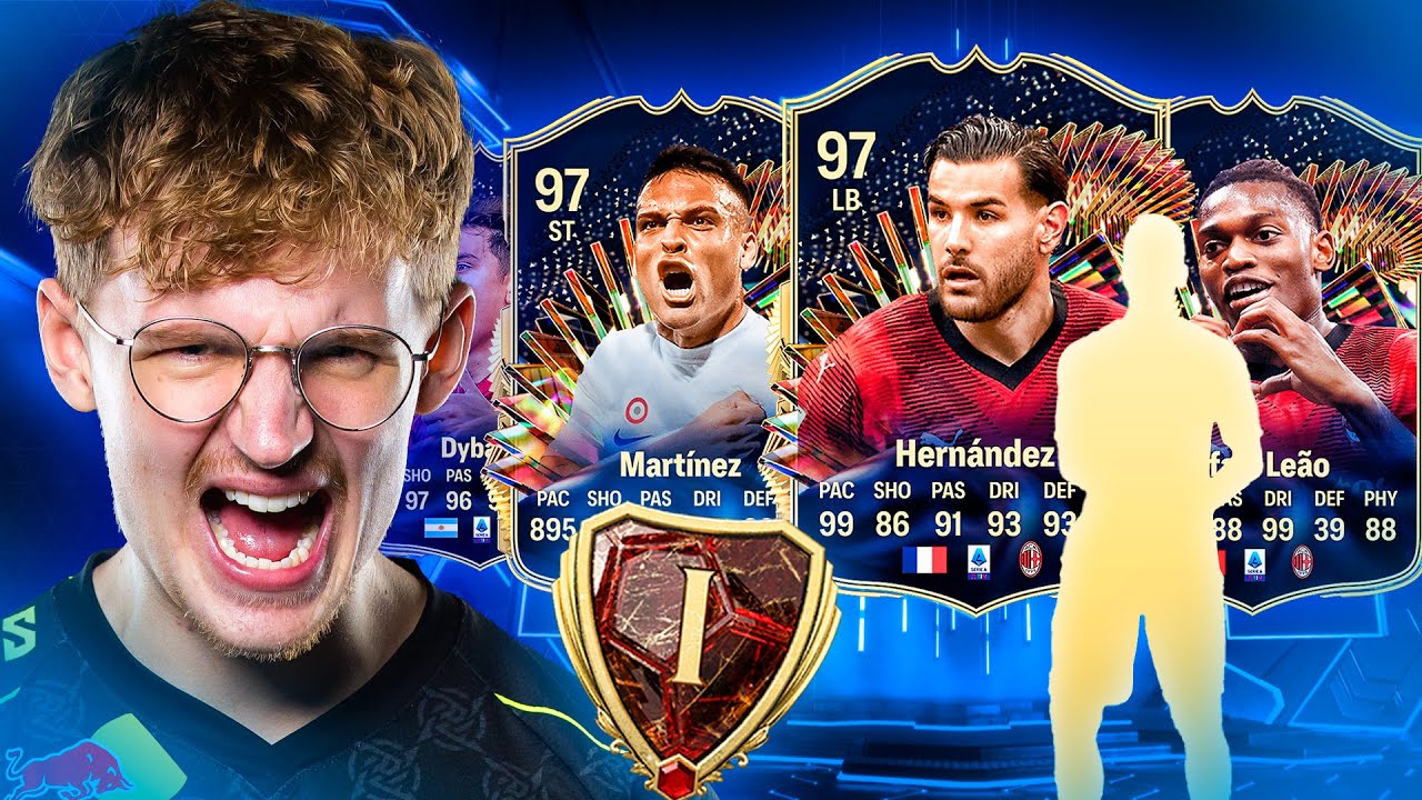 WE GOT INSANE RED PICKS FROM FIRST IN THE WORLD SERIE A TOTS RANK 1 REWARDS 🔵😍