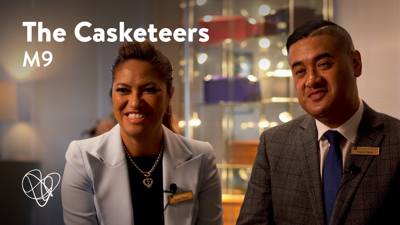 M9 | Francis & Kaiora Tipene - The Casketeers Interview | Auckland Live