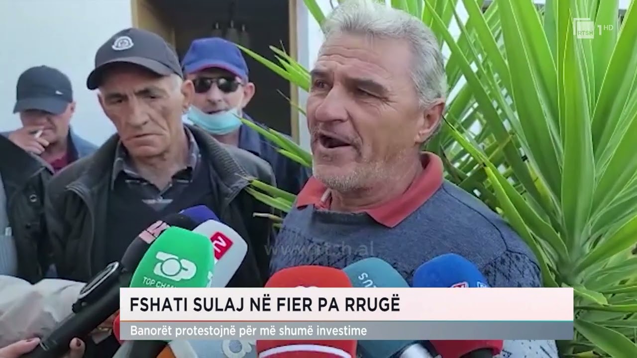 Fshati Sulaj në Fier pa rrugë, banorët protestojnë për më shumë investime