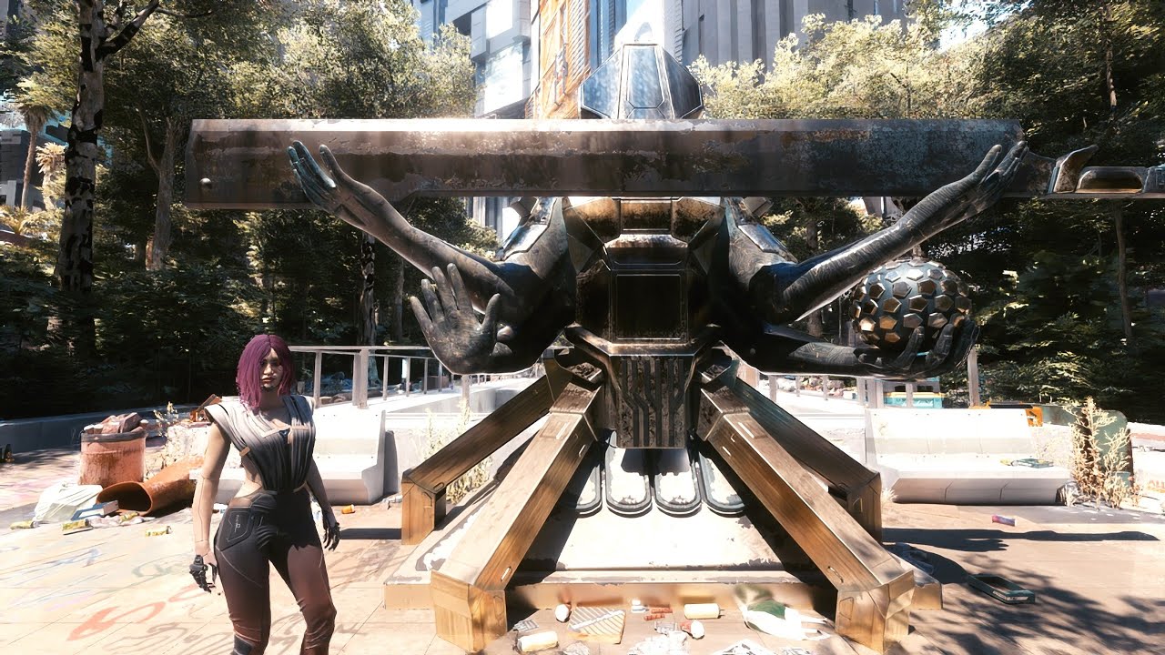 Ⱑ ⰁⰁ4 FF06B5 Statue & Polyhistor Mystery in Cyberpunk Phantom Liberty Patch 2.31