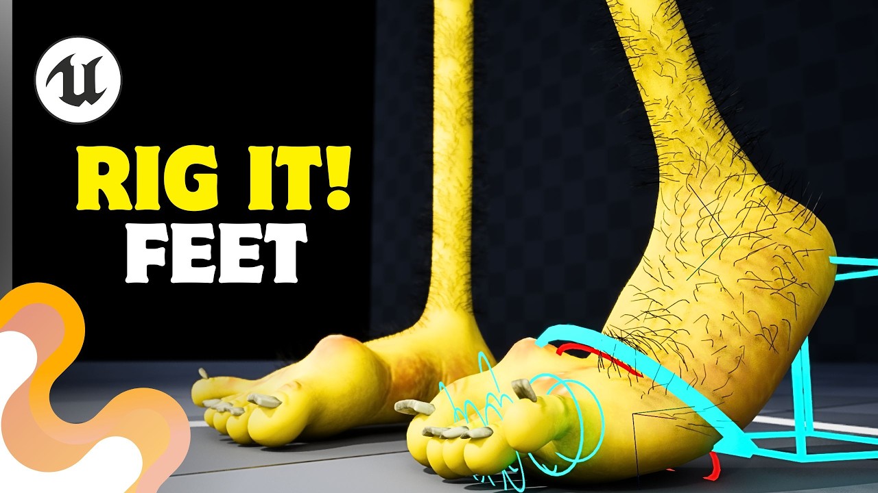 Reverse Foot Rig в Unreal Engine 5.7 | RIG IT!