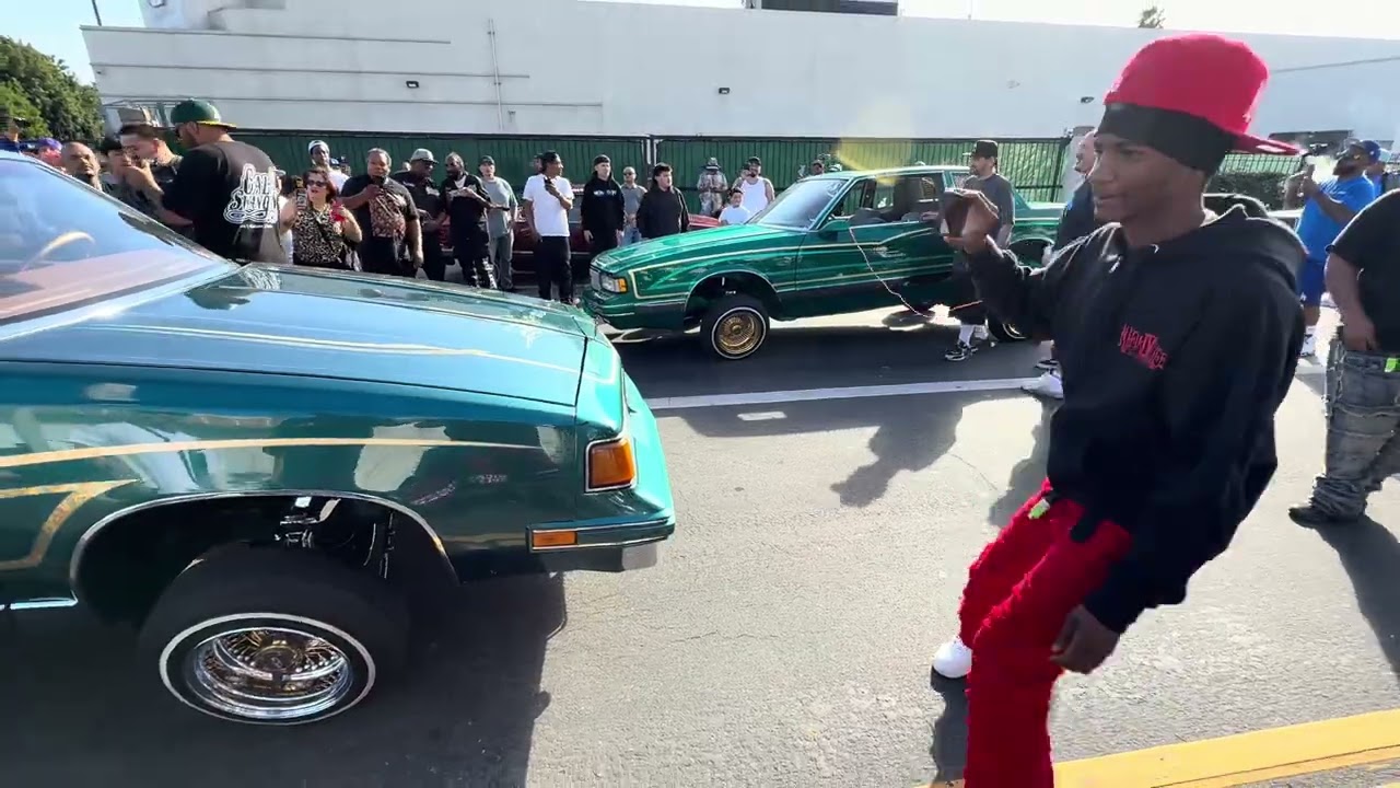 Lowriders On Crenshaw Hopping on First Sunday Of The Month 2/1/26