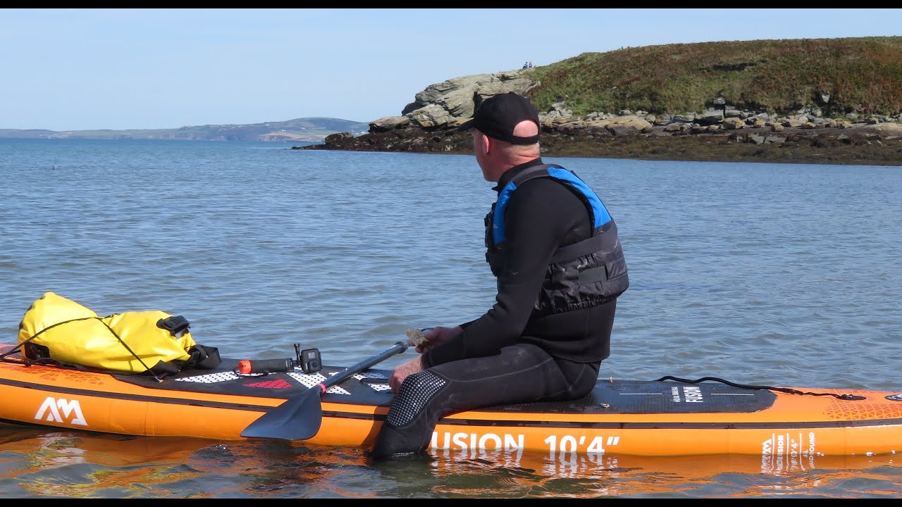 Stand Up Paddle boarding - Penrhos beach, Holy Island, Anglesey.