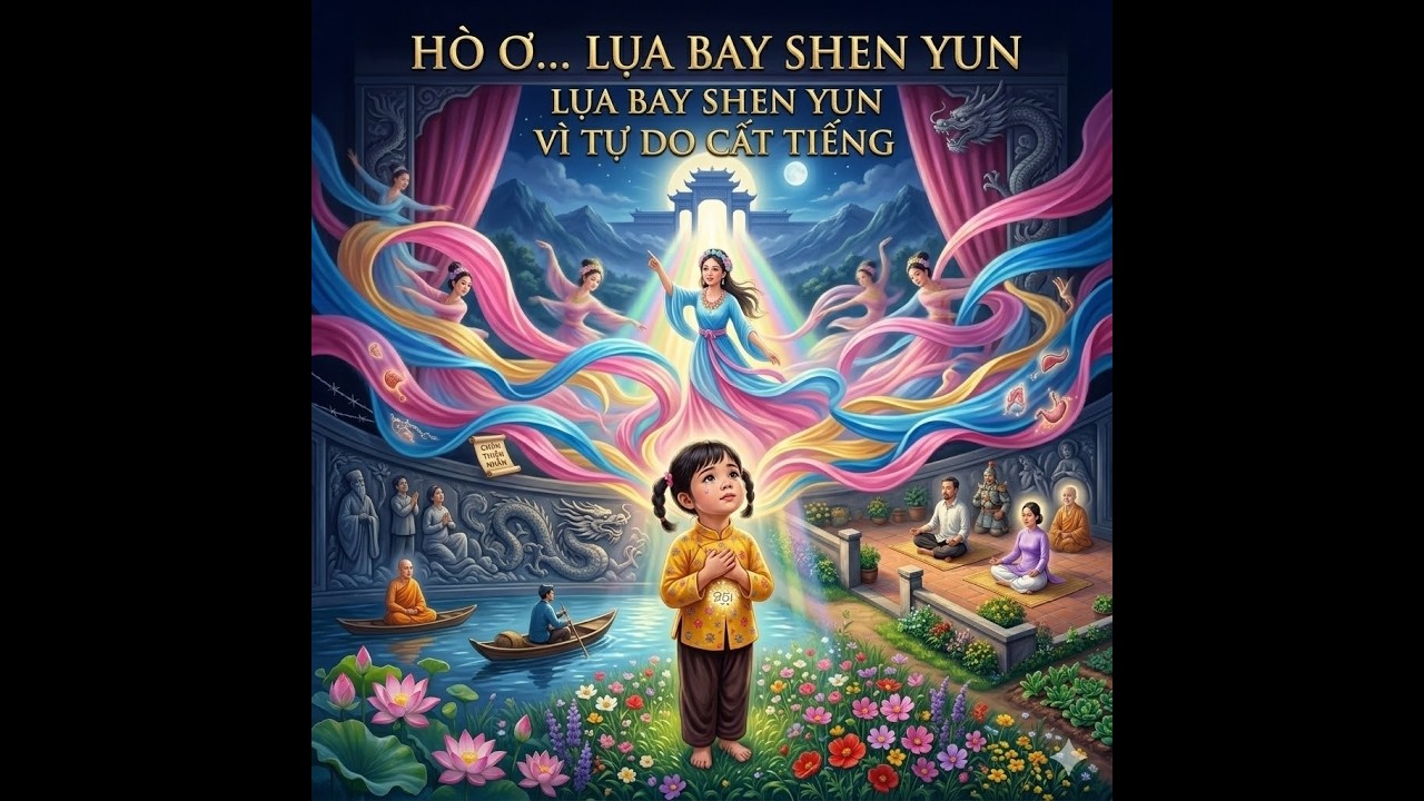 🔥 HÒ Ơ... LỤA BAY SHEN YUN| Xứ sở Tiên nhạc Thần ca