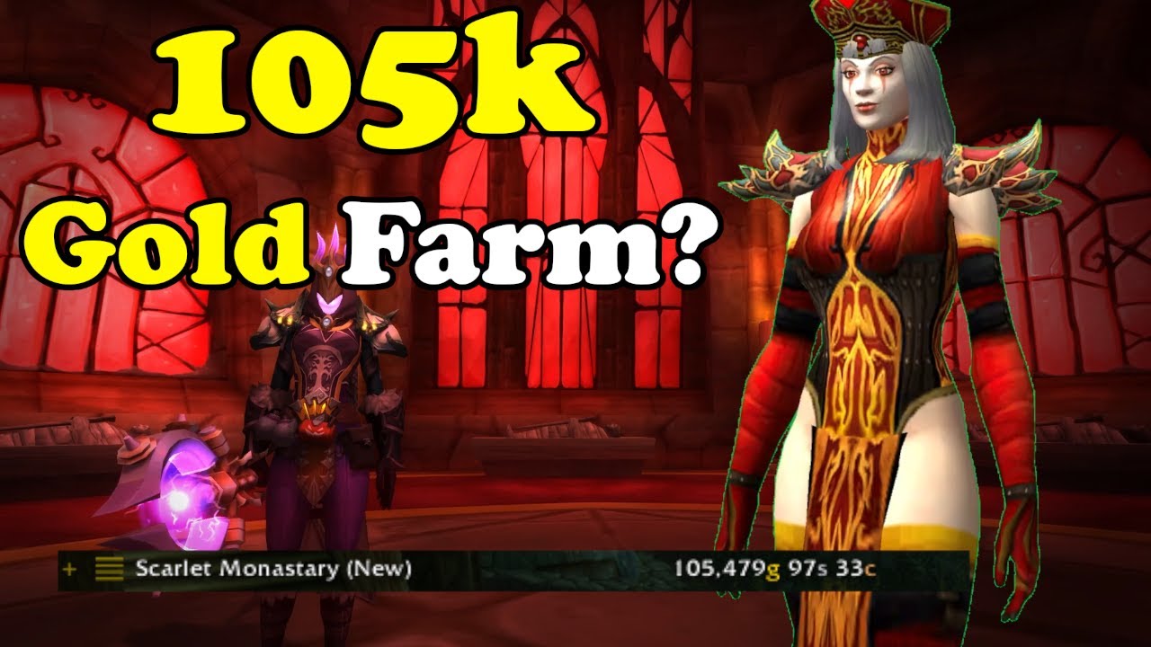 105K ??? Gold Farm In WoW - Gold Making, Gold Farming