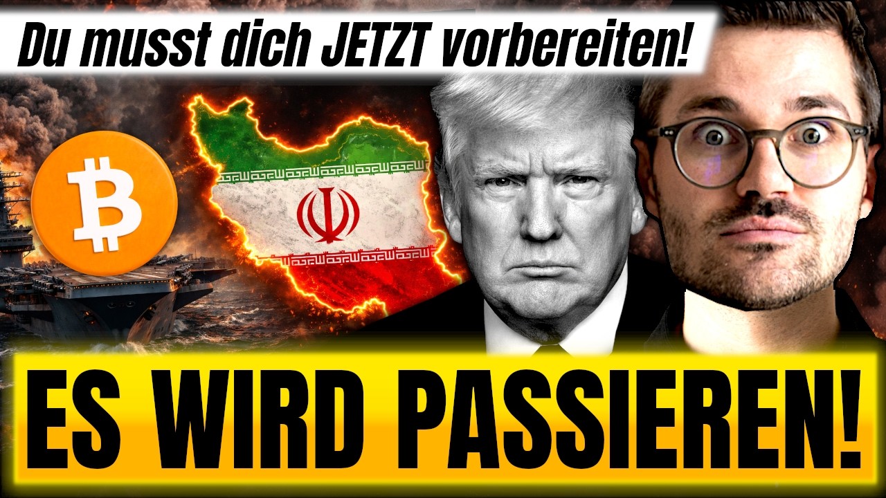 DRINGEND: Crash durch Iran Krieg? So musst du dich vorbereiten!