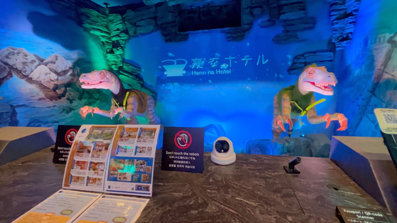 Henn na Hotel Kansai Airport's Futuristic Stay with Japanese Cuisine Delights & Dinosaurs