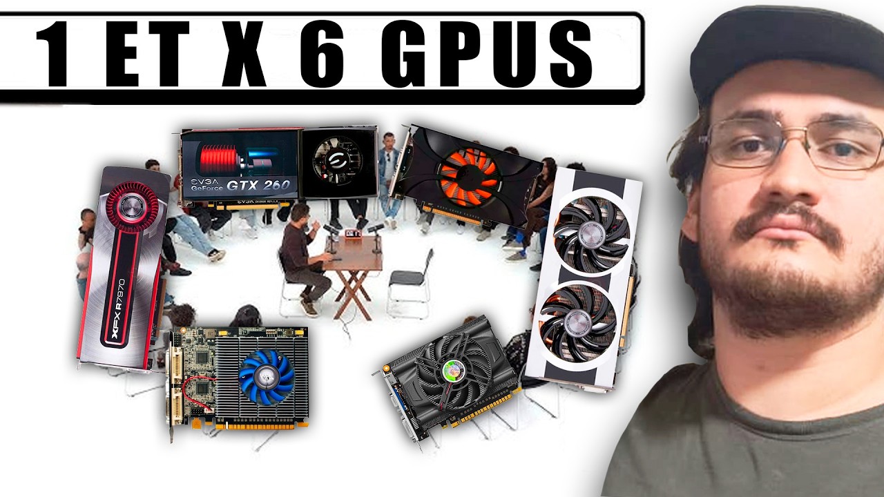 1 ET X 6 PLACAS DE VÍDEO| QUANTAS EXPLODIRAM?