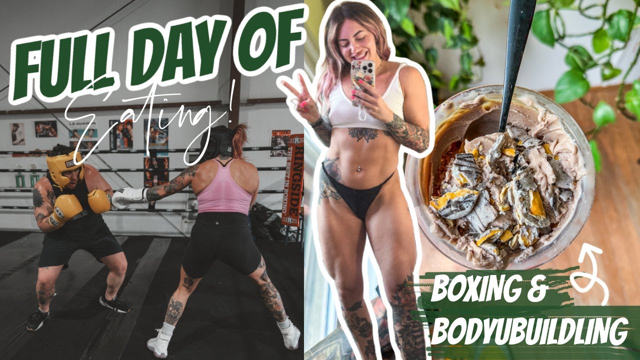FULL DAY OF EATING FOR 2-A-DAY-TRAINING (Hybrid Training) | The Importance Of Tracking Your 