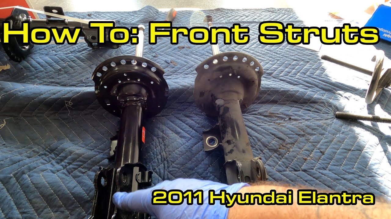 How To: Front Struts - 2011 Hyundai Elantra