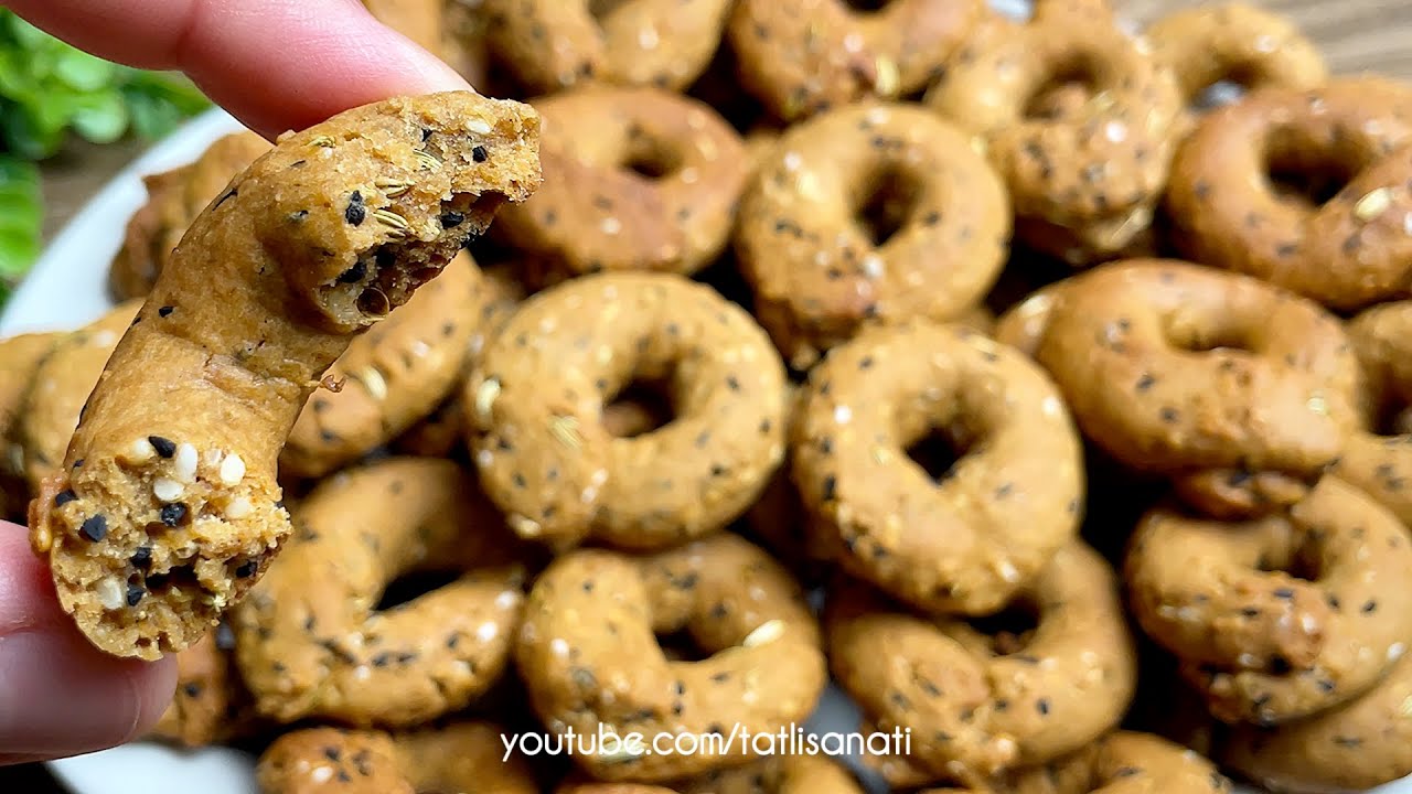 ВСЕ ВЫСТРОЯТ В ОЧЕРЕДЬ ЗА ЭТИМ РЕЦЕПТОМ ДЕРЕВЕНСКОГО КАХКЕ! 🔥 Оригинальный Кахке в стиле Газиантепа👌