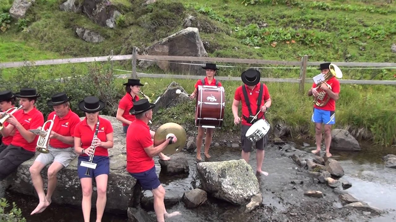 MV Alpenklänge Damüls - Cold Water Challenge