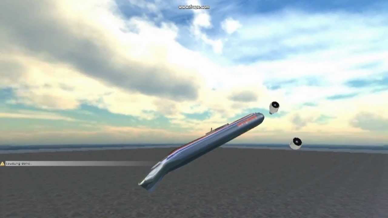 Boeing 767 Flutter Effect crash (Rigs of Rods)