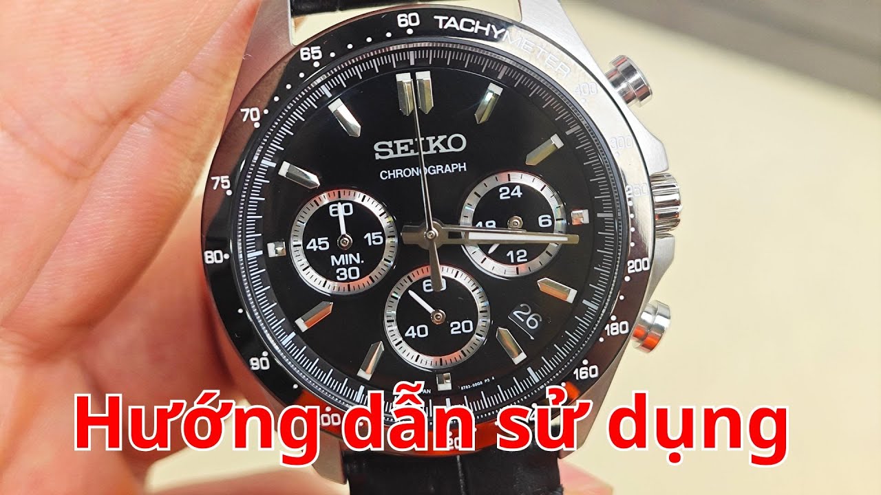 Hướng dẫn sử dụng đồng hồ thể thao Chronograph bấm giờ đo thời gian và tốc độ Q.Thắng 0964690826