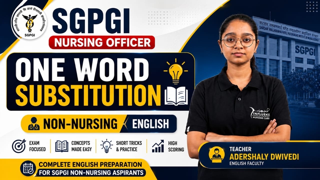 SGPGI 2026 ENGLISH SERIES |  | NORCET | RML | KGMU | SGPGI #sgpgi #sscstaffnurse