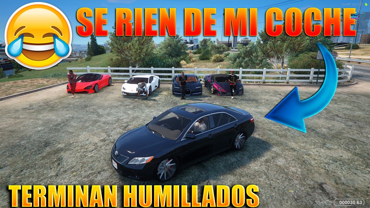 SE RIEN DE MI por TENER CARRO BARATO y acaban HUMILLADOS EN GTA V ROLEPLAY