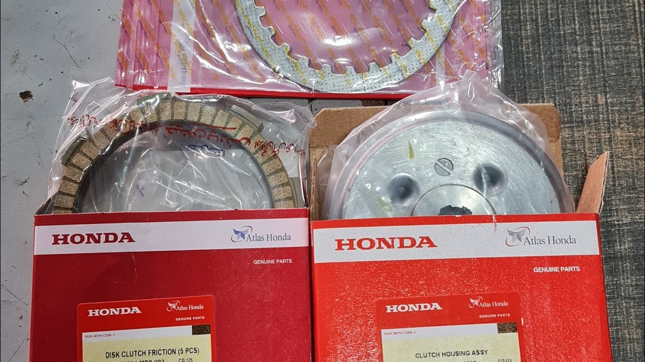 CG 125 clutch Plates And Idea How its Install pattern and Complete information for Best Performance