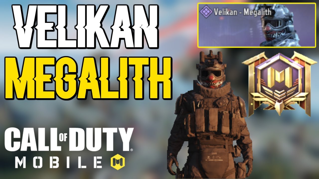 *NEW* EPIC VELIKAN MEGALITH CHARACTER SKIN GAMEPLAY in CALL OF DUTY MOBILE BATTLE ROYALE |COD MOBILE