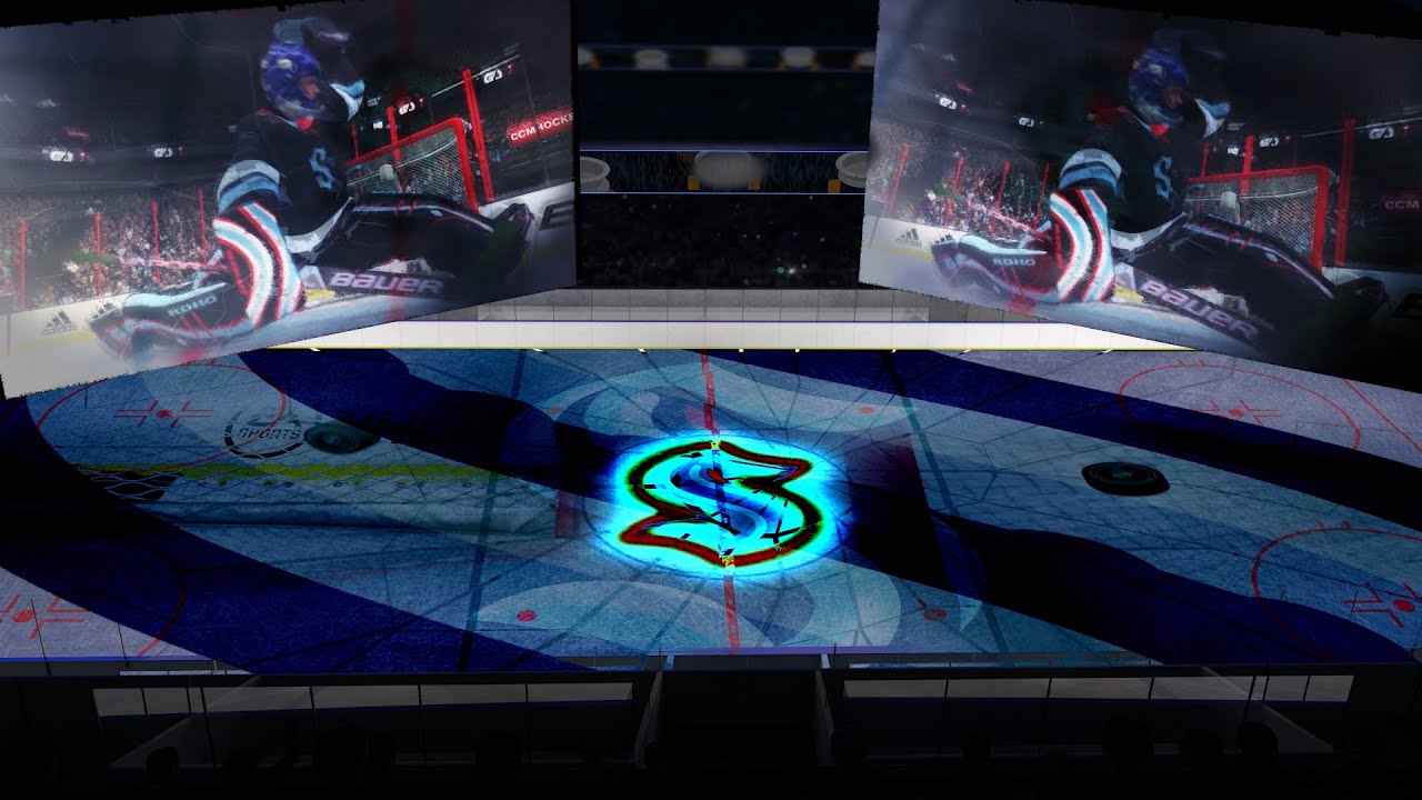 Inside Seattle Kraken's Climate Pledge Arena - ft. NHL 19