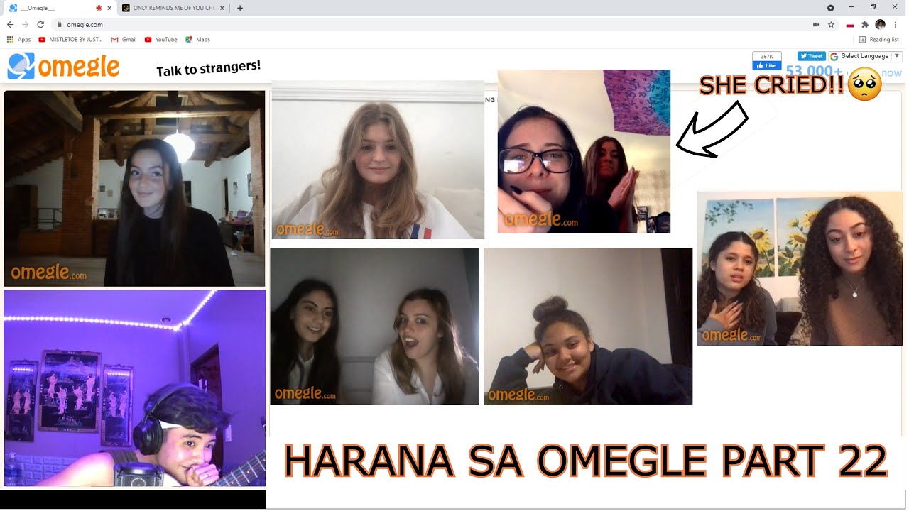 HARANA SA OMEGLE WITH A TWIST PART 22 (SHE SOUNDED LIKE BILLIE EILISH 😱)