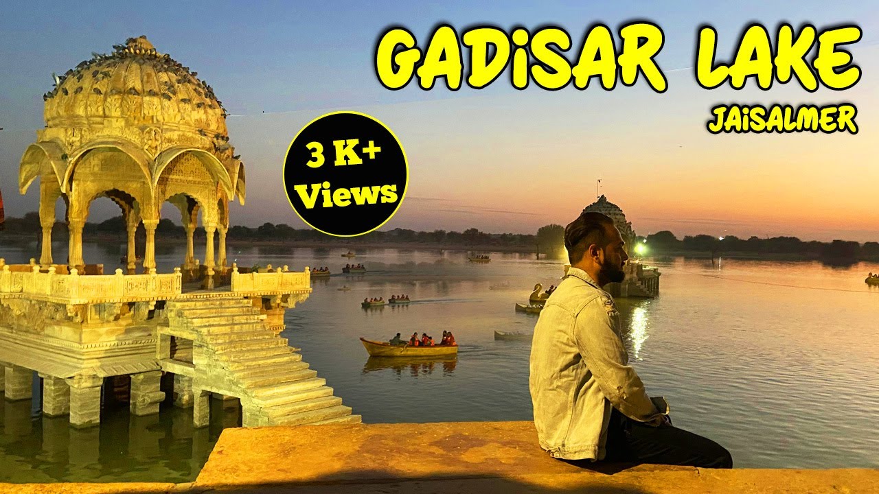 Gadisar Lake Jaisalmer 2026 | Light Show | Boating Price | Everything About Gadisar Lake
