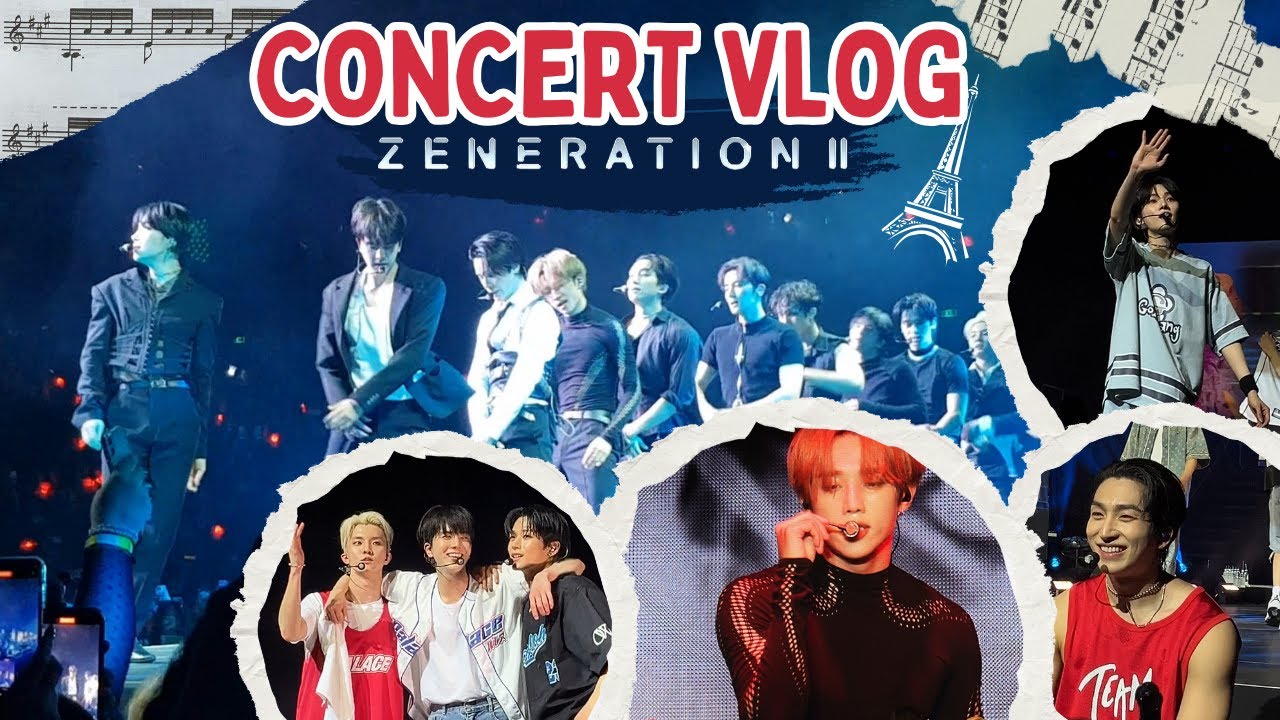 [ VLOG CONCERT with eng sub ] THE BOYZ Zeneration II in Paris