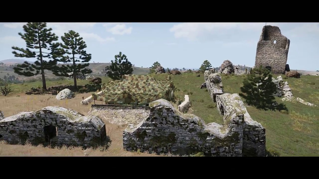 ARMA 3 "Грозовые ворота" вступительный видеоролик к 5 миссии!