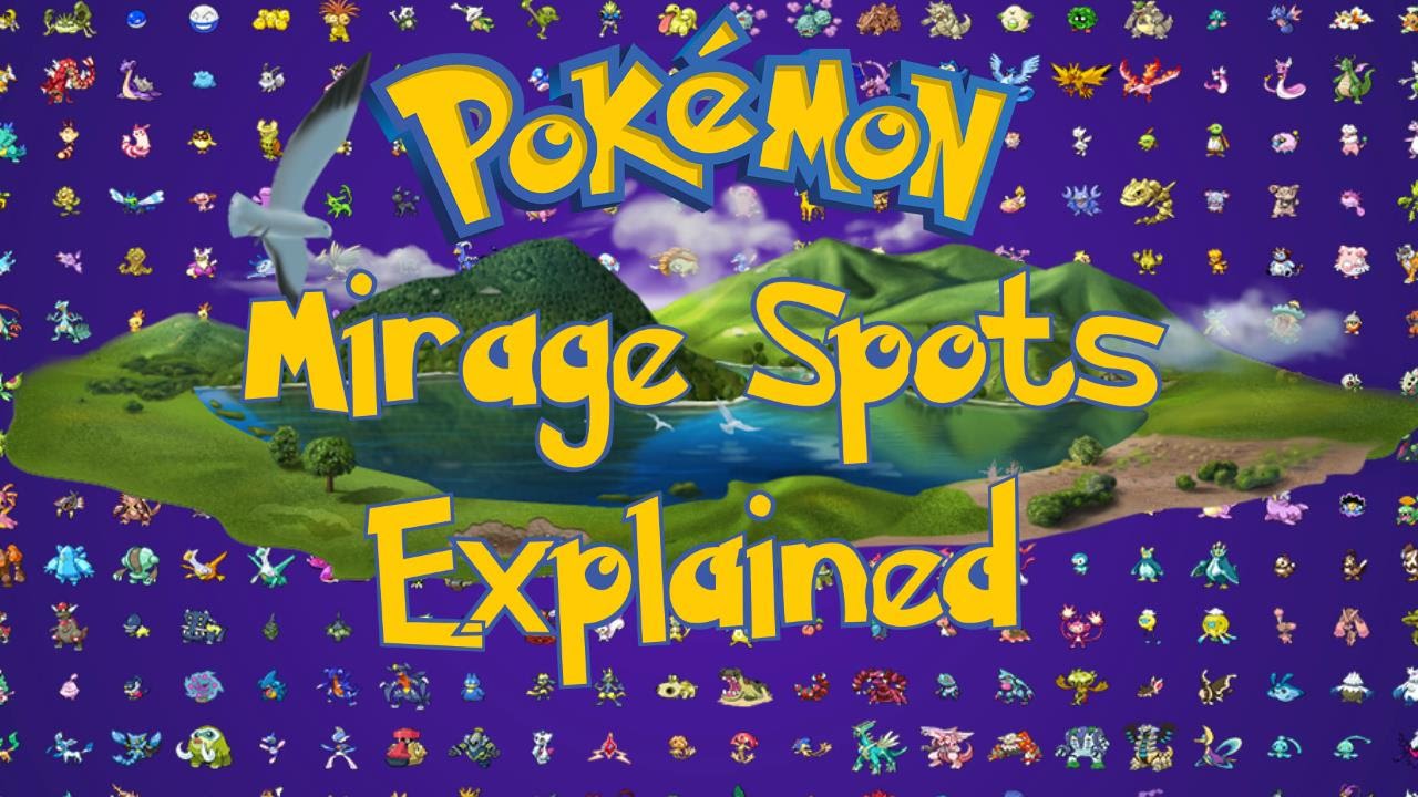 Pokemon Omega Ruby и Alpha Sapphire — объяснение точек миража