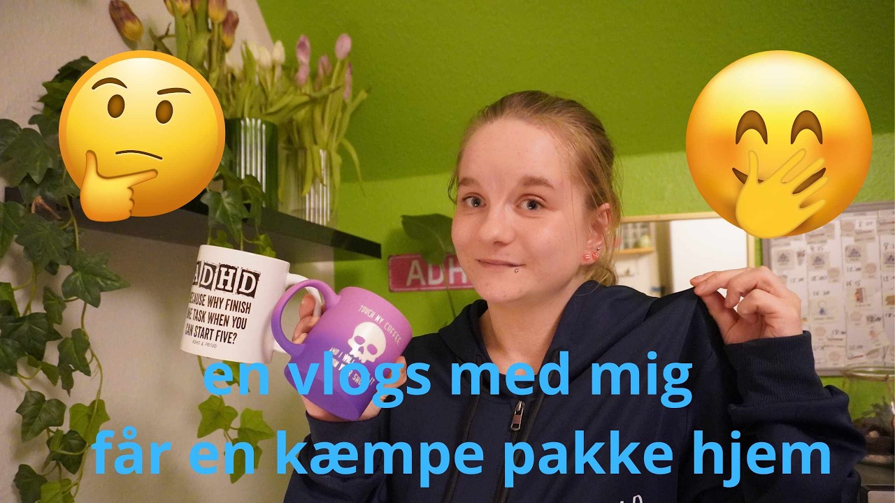 en vlogs med mig oh my God kæmpet temu pakker
