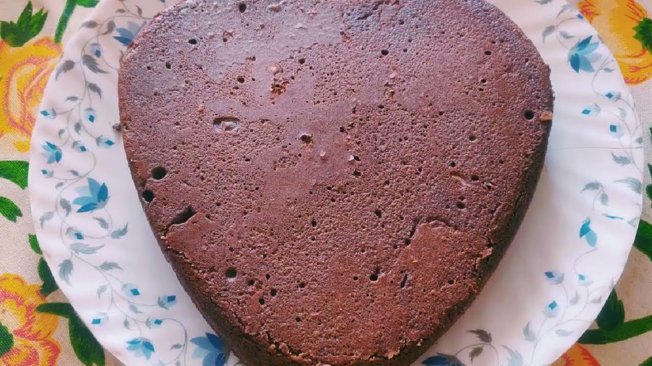 NO Maida, No Egg and NO Sugar Cake🎂 | Chocolate Sponge Cake Recipe🧁| Christmas Cake Recipe🍰