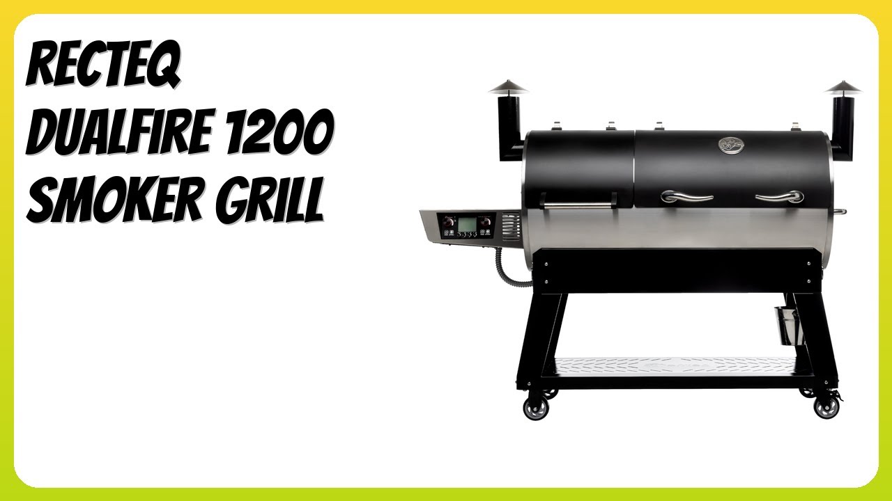 REVIEW (2026): recteq DualFire 1200 Smoker Grill. Features
