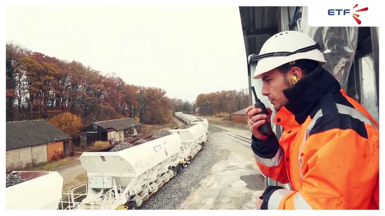 Le rechargement de ballast à destination du chantier - LGV Est Européenne Phase 2