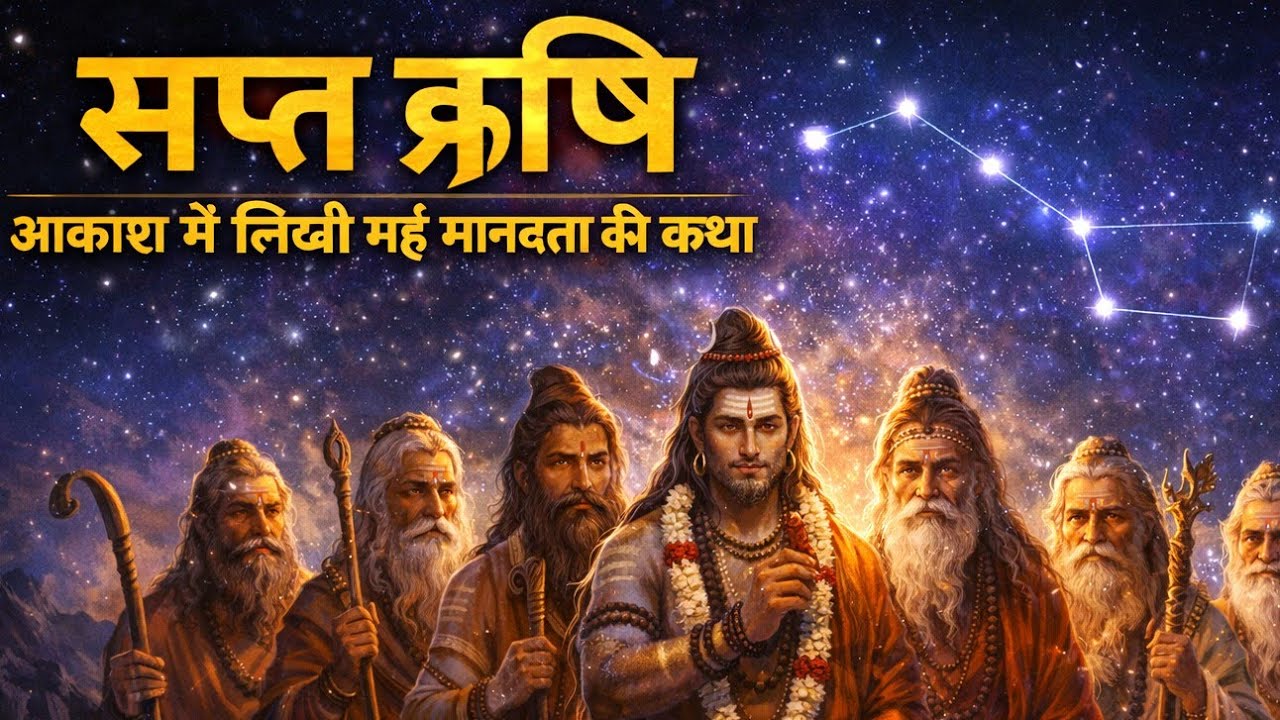जब धरती पर गुरु नहीं थे 😱 | सप्त ऋषि की रहस्यमयी कथा | Saptarishi Story Hindi 