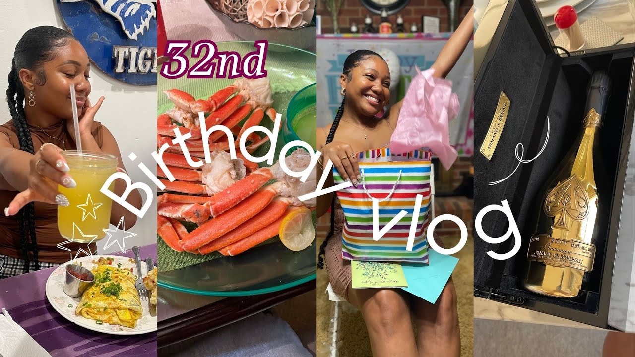 Full 32nd BIRTHDAY VLOG! Gifts, Dinner, Thank You, Church + WEEK IN MY LIFE.