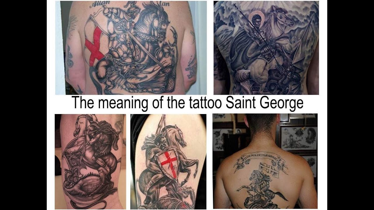 The meaning of the tattoo Saint George - Facts and photos of tattoo designs for tattoovalue.net