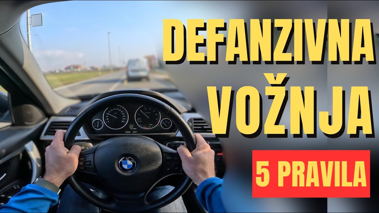 Defanzivna vožnja – 5 savjeta za preživjeti promet pun loših vozača