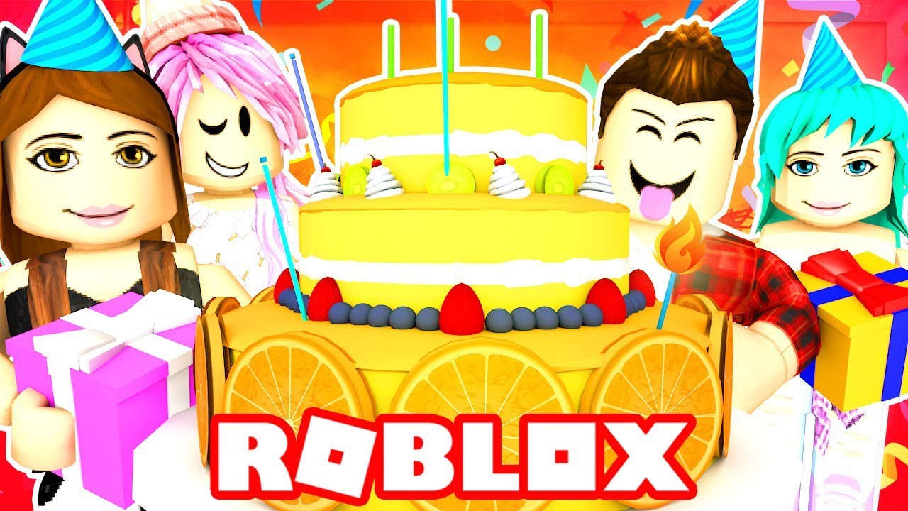 Roblox Family — БОЛЬШАЯ ВЕЧЕРИНКА-СЮРПРИЗ НА ДЕНЬ РОЖДЕНИЯ ФУННЕ!! (Ролевая игра Roblox)