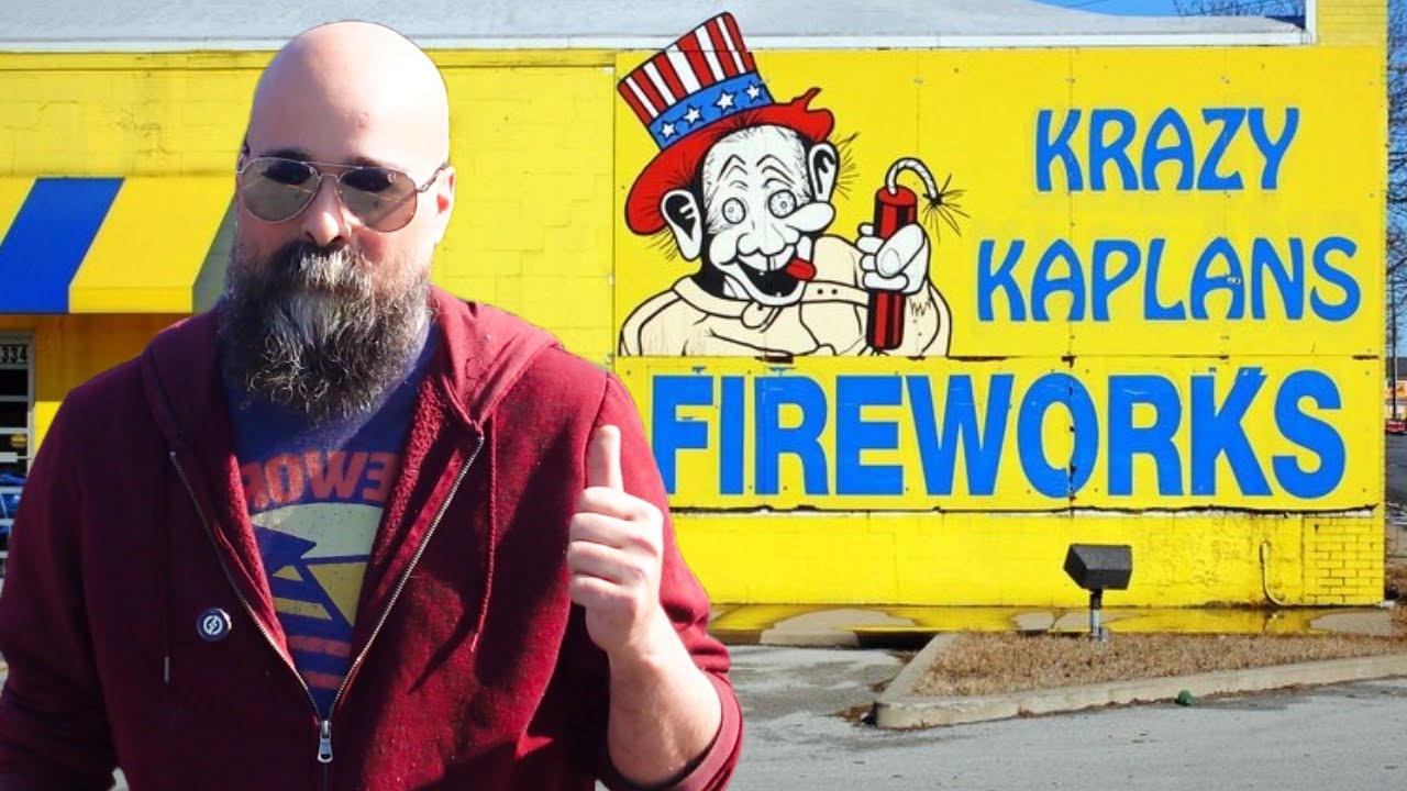 Tons of Fireworks at Good Prices - Krazy Kaplan's Fireworks Store Walkthrough and Interview
