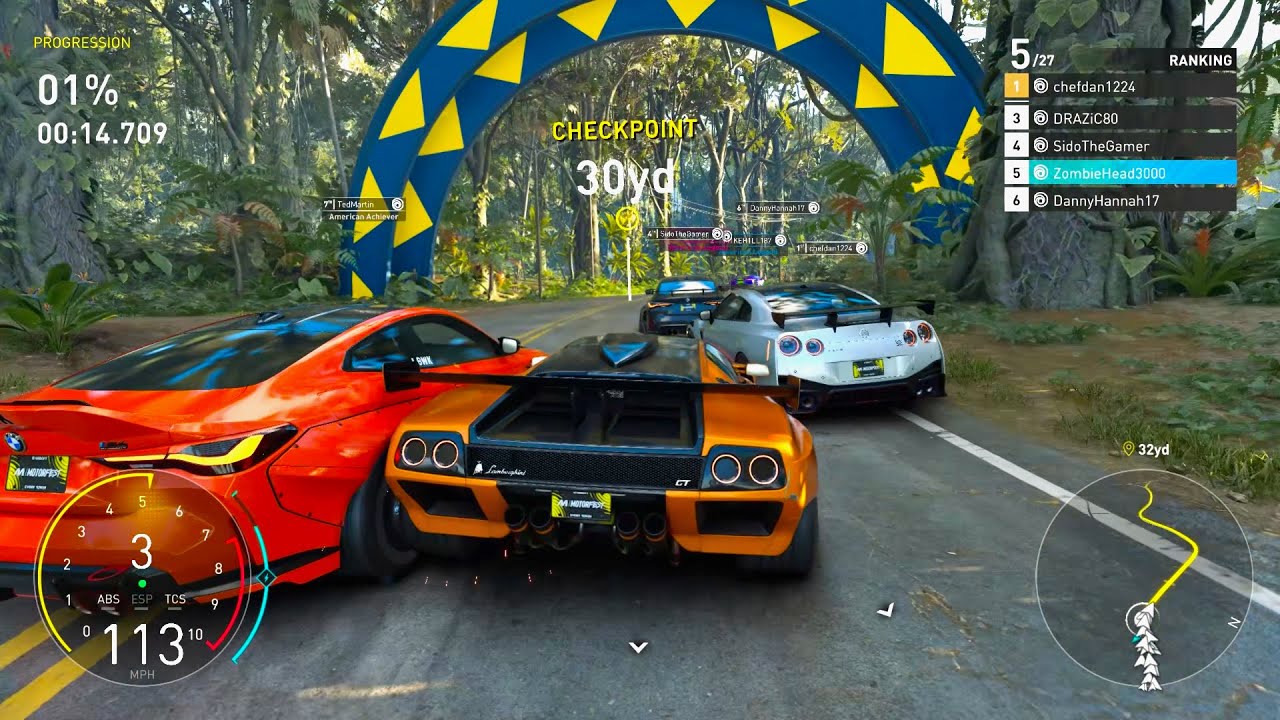 The Crew Motorfest: Chaotic Grand Races..
