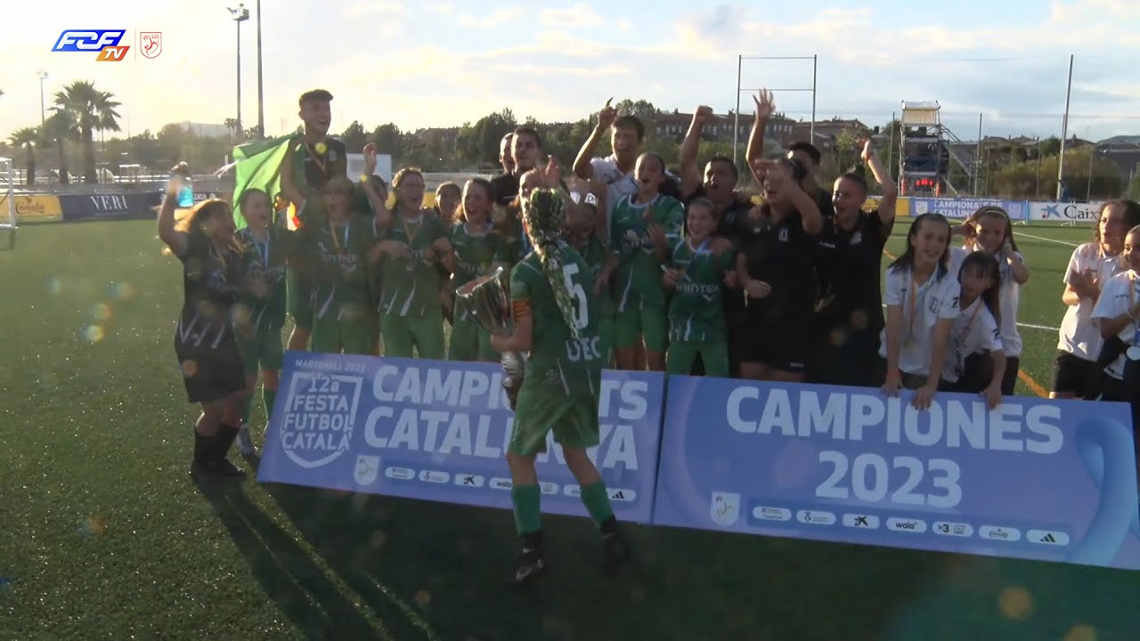 La Fundació UE Cornellà s'emporta el Campionat de Catalunya Aleví femení davant el CE Sabadell FC