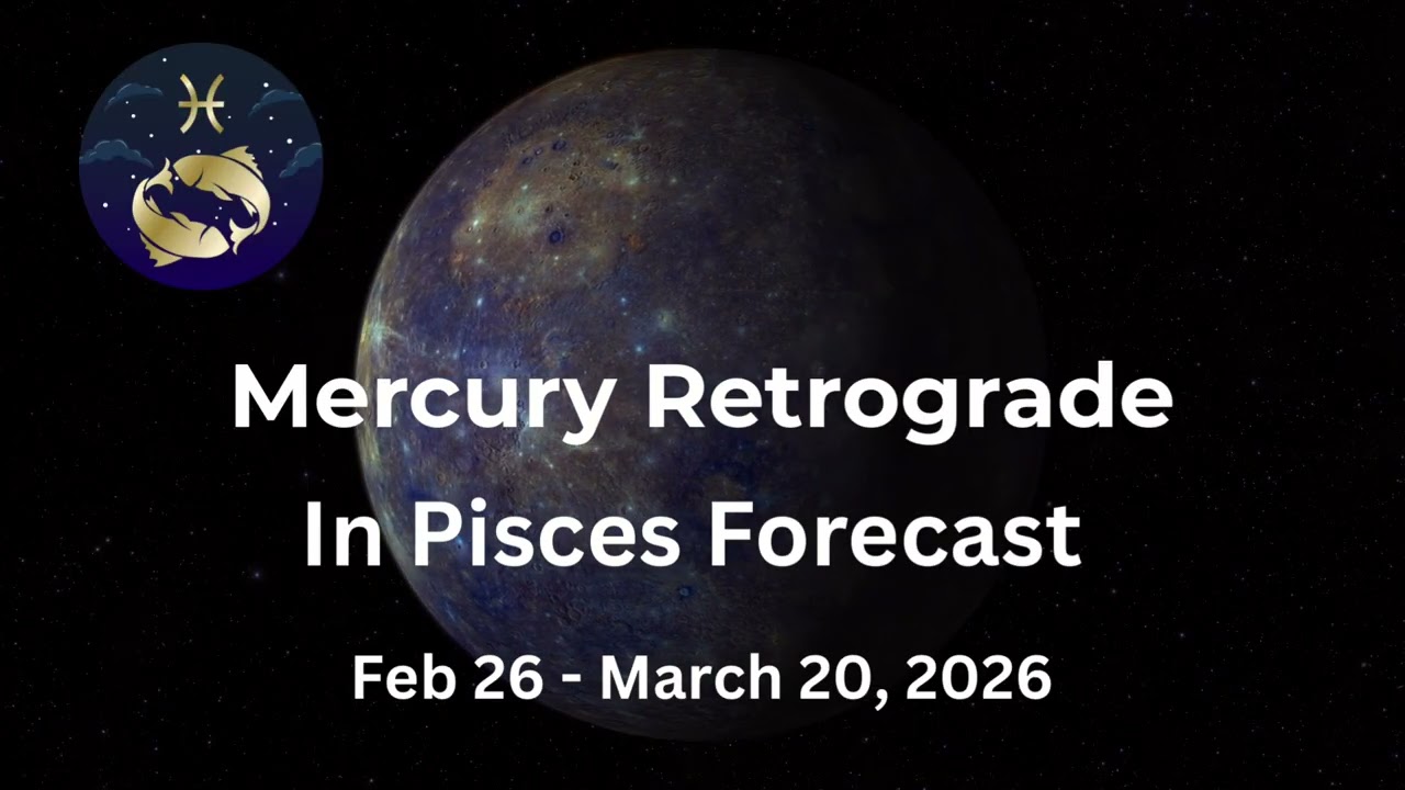 February 2026 Mercury Retrograde in Pisces ♓️ #energyforecast #mercuryretrograde #pisces #guidance