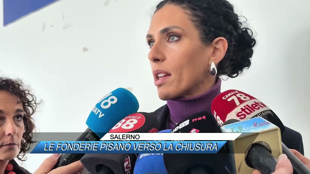 ✅ FONDERIE PISANO VERSO LA CHIUSURA |SUD TV 114|