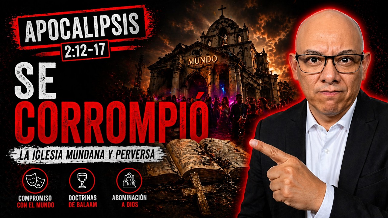 La iglesia mundana y perversa | Mensaje a Pérgamo | Apocalipsis 2:12-17 | Andry Carías está en vivo