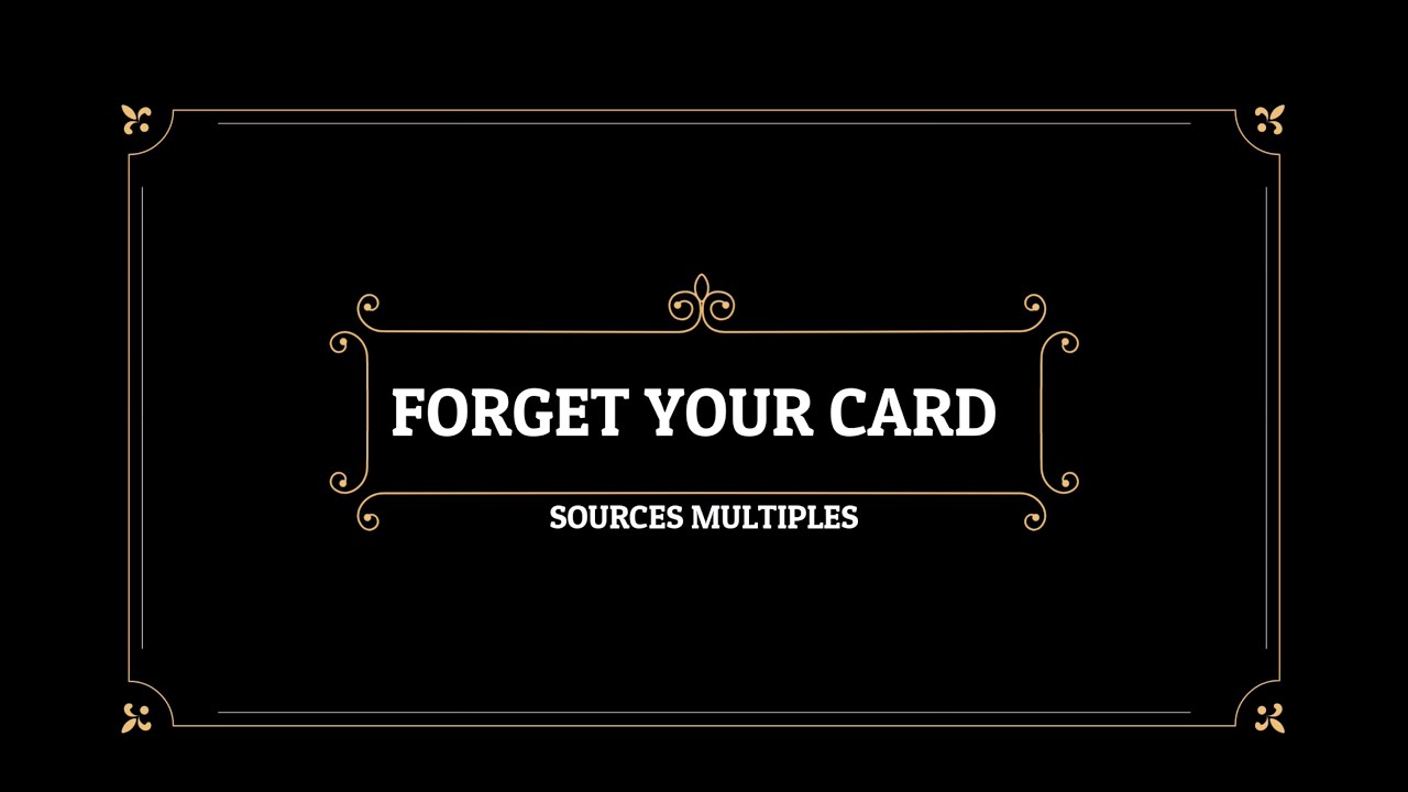 FORGET YOUR CARD PAR MAURICE DOUDA#magie #livre #tourdemagiefacile #cartes #humour #jeu #magicien