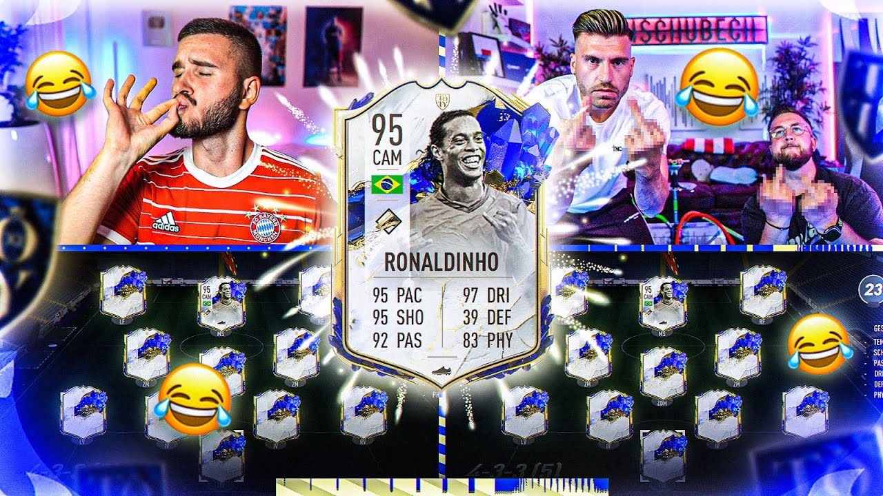 MEIN BESTES SBB auf YOUTUBE 😱😱 RONALDINHO TOTY ICON SBB vs BETRÜGER 🔥