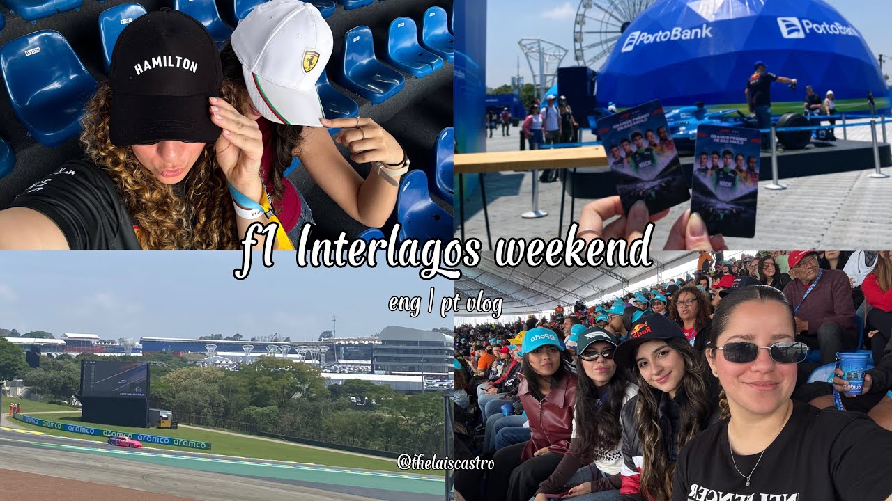 f1 interlagos 2025🏎️ | bortoleto’s home race, setor porto, 3 days experience (eng|pt) @thelaiscastro